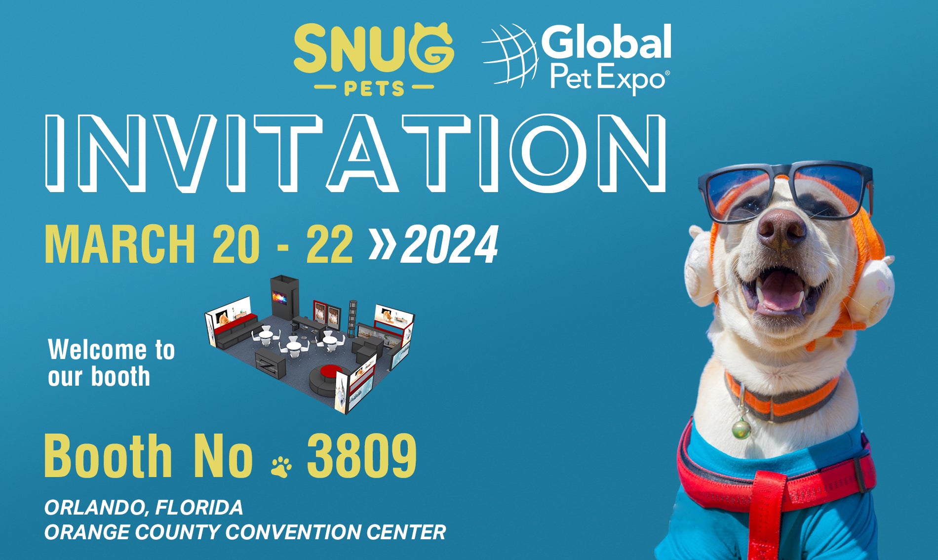 Snugpets with Global Pet Expo 2024!!!