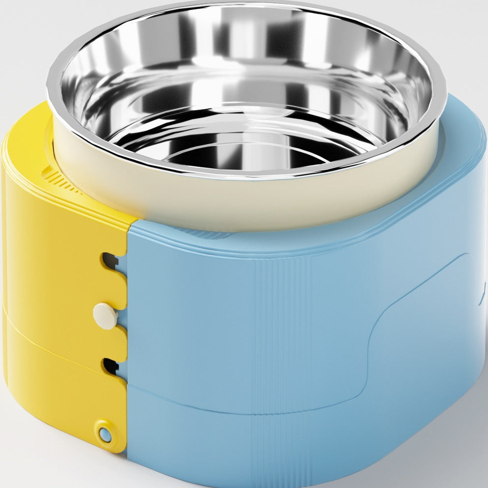 Snugpets Pet Bowl 2024 New Adjustable Height Single Bowl