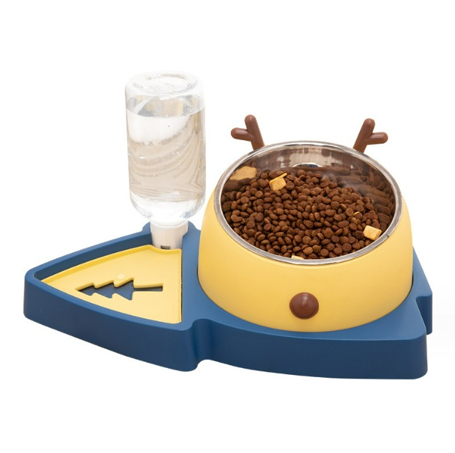 Christmas dog food bowls outlet